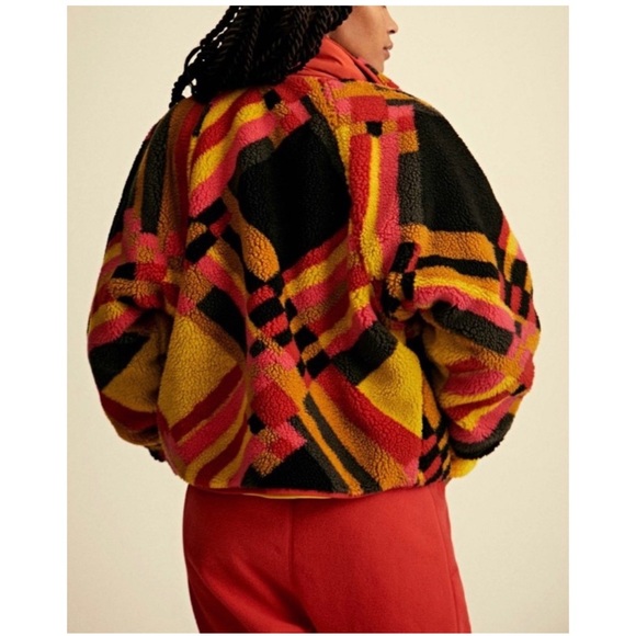 NEW FREE PEOPLE Hit The Slopes Printed Fleece Jacket
Size XS - Picture 4 of 11